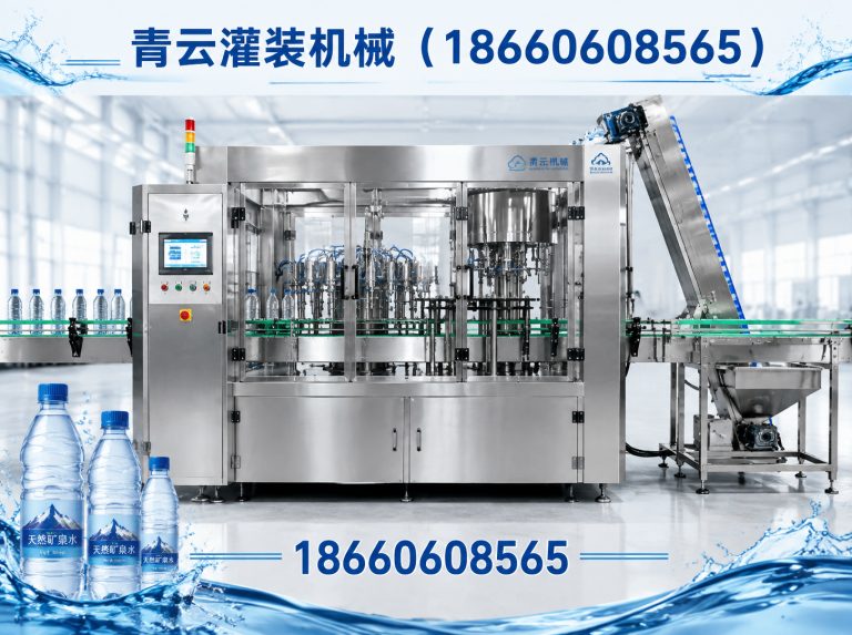 诸城市矿泉水灌装机展示图